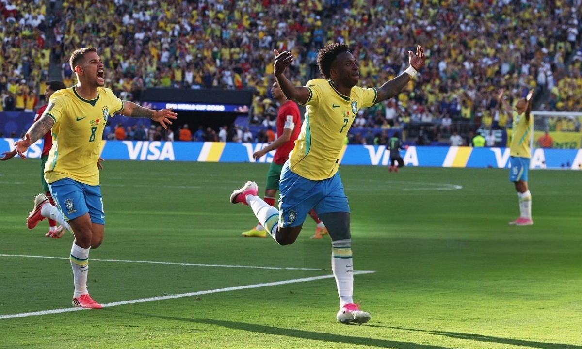 Brazil hòa Morocco ở trận ra quân World Cup: Cú sút đẳng cấp của Vinicius và cơ hội cho người hâm mộ GG88 - hình ảnh - playgg88.vip Brazil hòa Morocco ở trận ra quân World Cup: Cú sút đẳng cấp của Vinicius và cơ hội cho người hâm mộ GG88 - hình ảnh - playgg88.vip