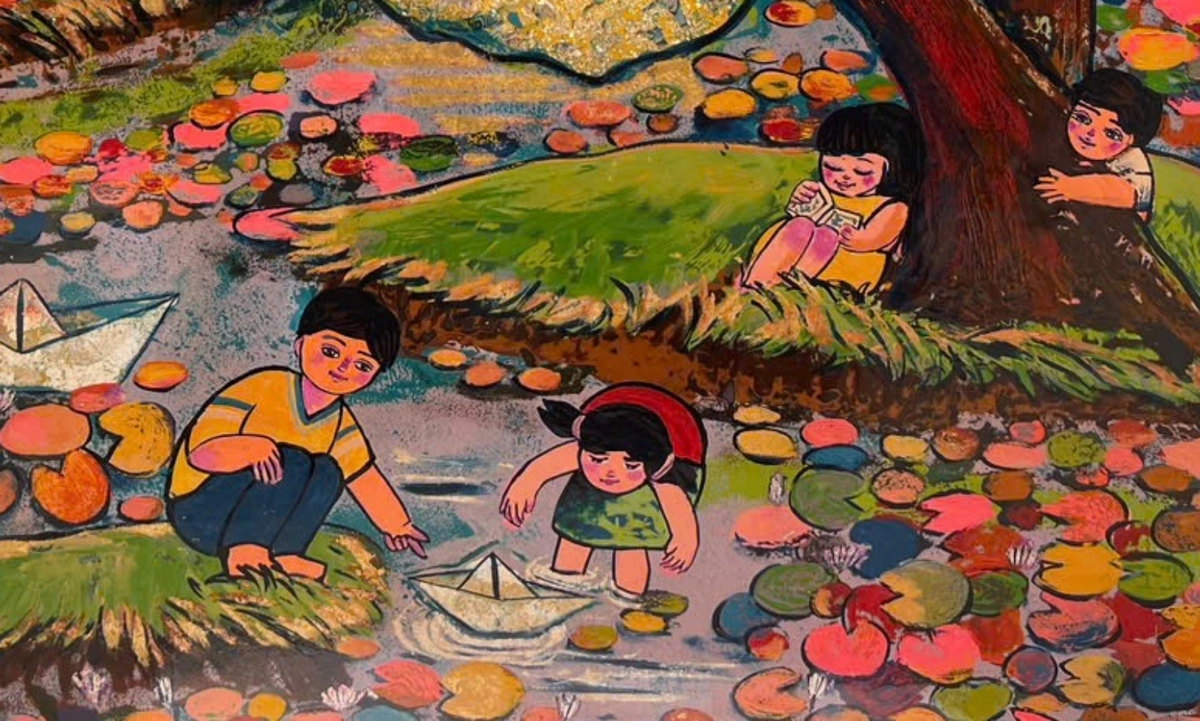 GG88 hỗ trợ 24/7: Ký ức tuổi thơ rực rỡ qua tranh sơn mài của Tú Quyên - hình ảnh - playgg88.vip GG88 hỗ trợ 24/7: Ký ức tuổi thơ rực rỡ qua tranh sơn mài của Tú Quyên - hình ảnh - playgg88.vip