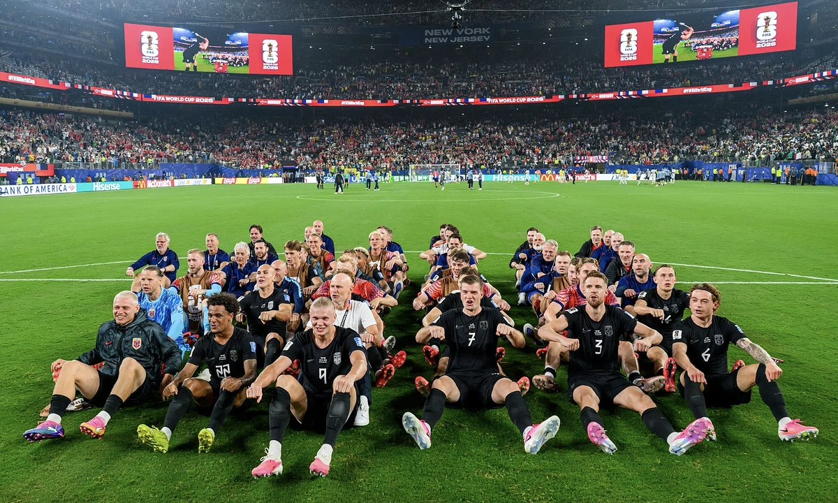 Màn ăn mừng độc nhất của Na Uy khi vượt qua vòng bảng World Cup - hình ảnh - playgg88.vip