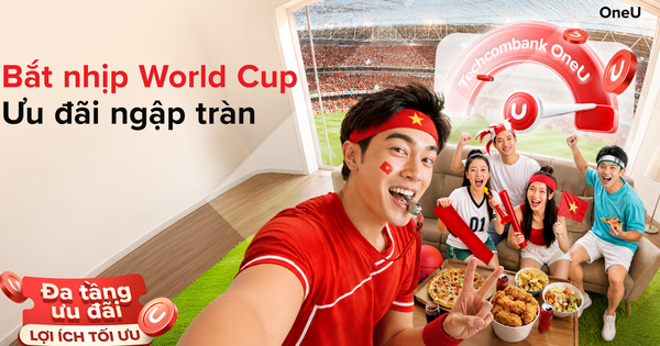Săn trọn niềm vui World Cup 2026 từ mọi khoản chi tiêu với Techcombank OneU - hình ảnh - playgg88.vip