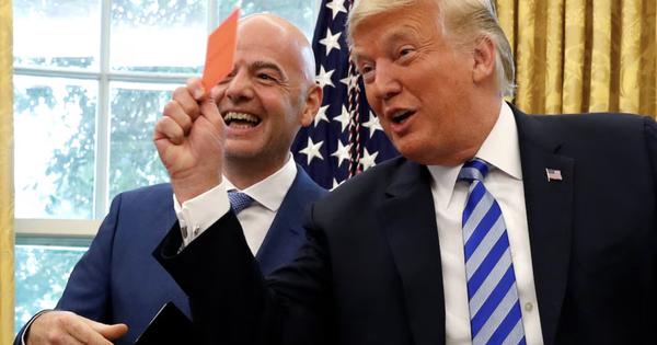 Chủ tịch FIFA tiết lộ đã trao đổi với Trump về thẻ đỏ gây tranh cãi của Balogun - hình ảnh - playgg88.vip Chủ tịch FIFA tiết lộ đã trao đổi với Trump về thẻ đỏ gây tranh cãi của Balogun - hình ảnh - playgg88.vip